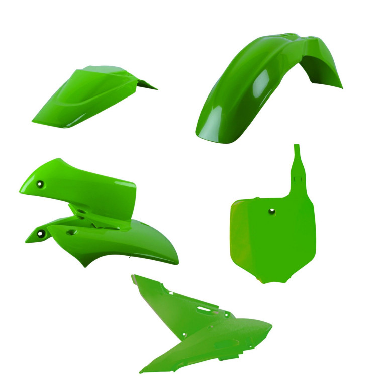 Plastic body kit POLISPORT 90923 OEM Color for KAWASAKI KX 65 2000-2025