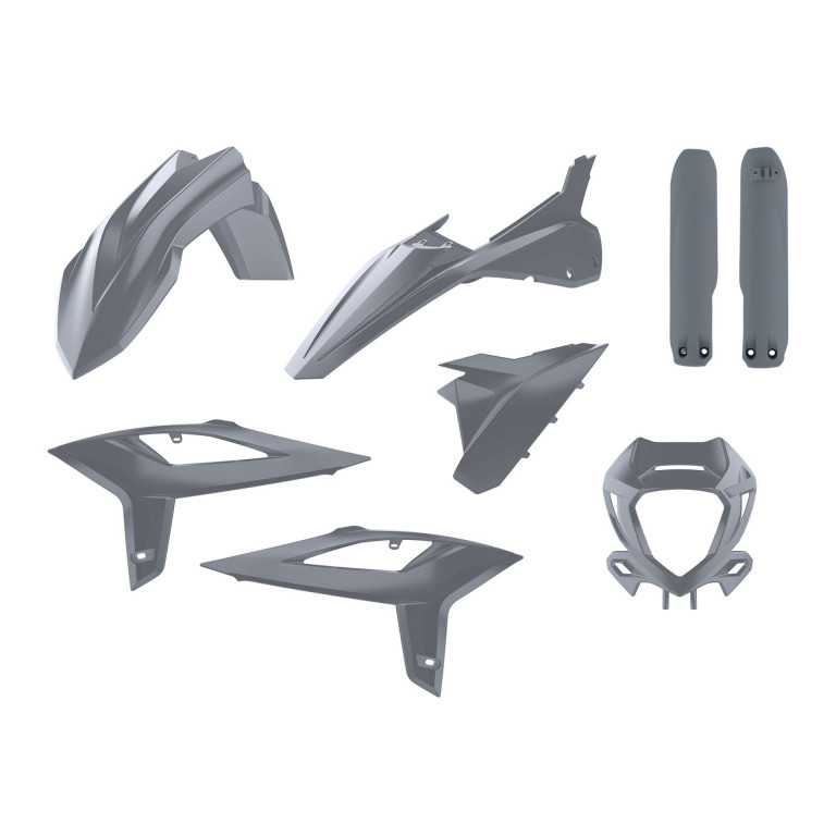Plastic body kit POLISPORT 90931 nardo grey