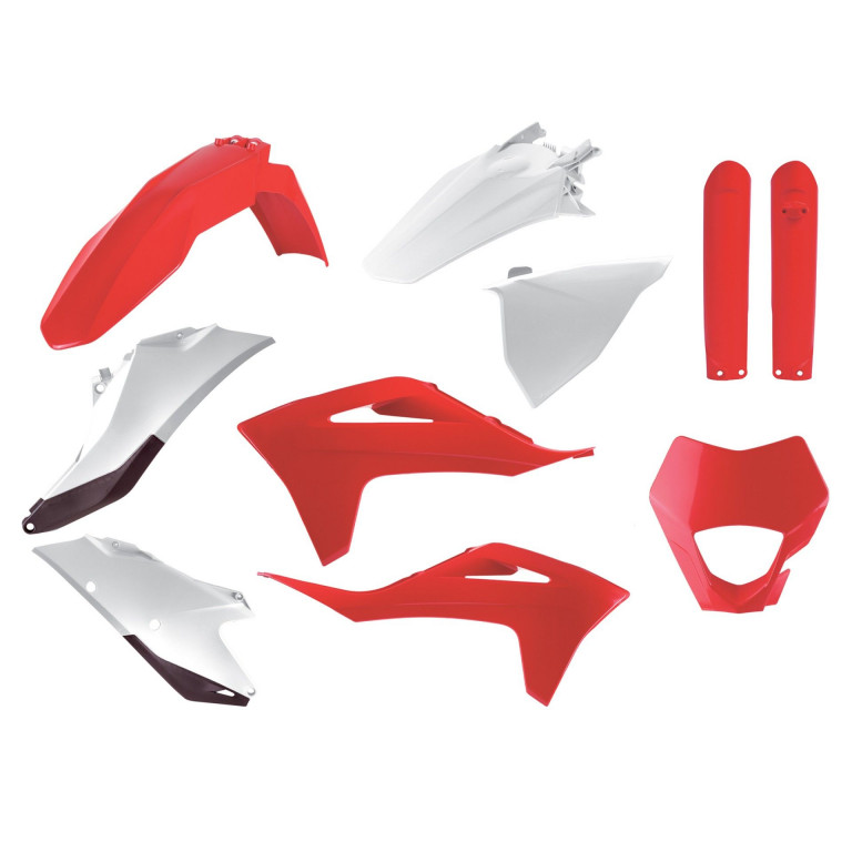 Plastic body kit POLISPORT 91026 enduro OEM color
