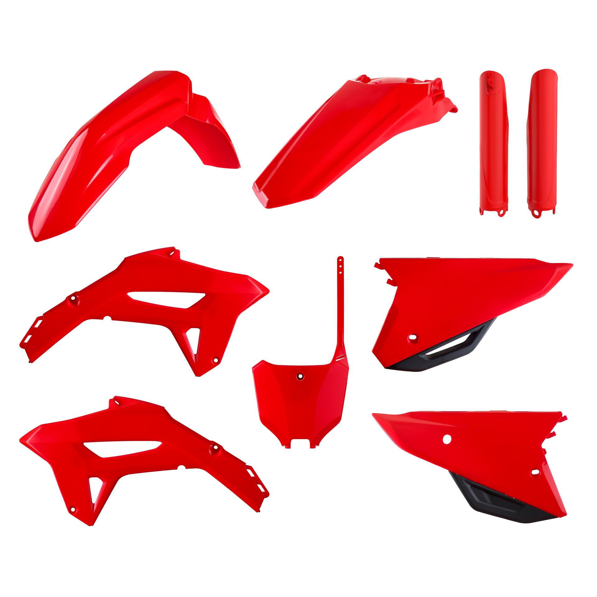 Plastic body kit POLISPORT 91054 OEM Color for HONDA CRF 450 R 2021-2024, HONDA CRF 250 R 2022-2024