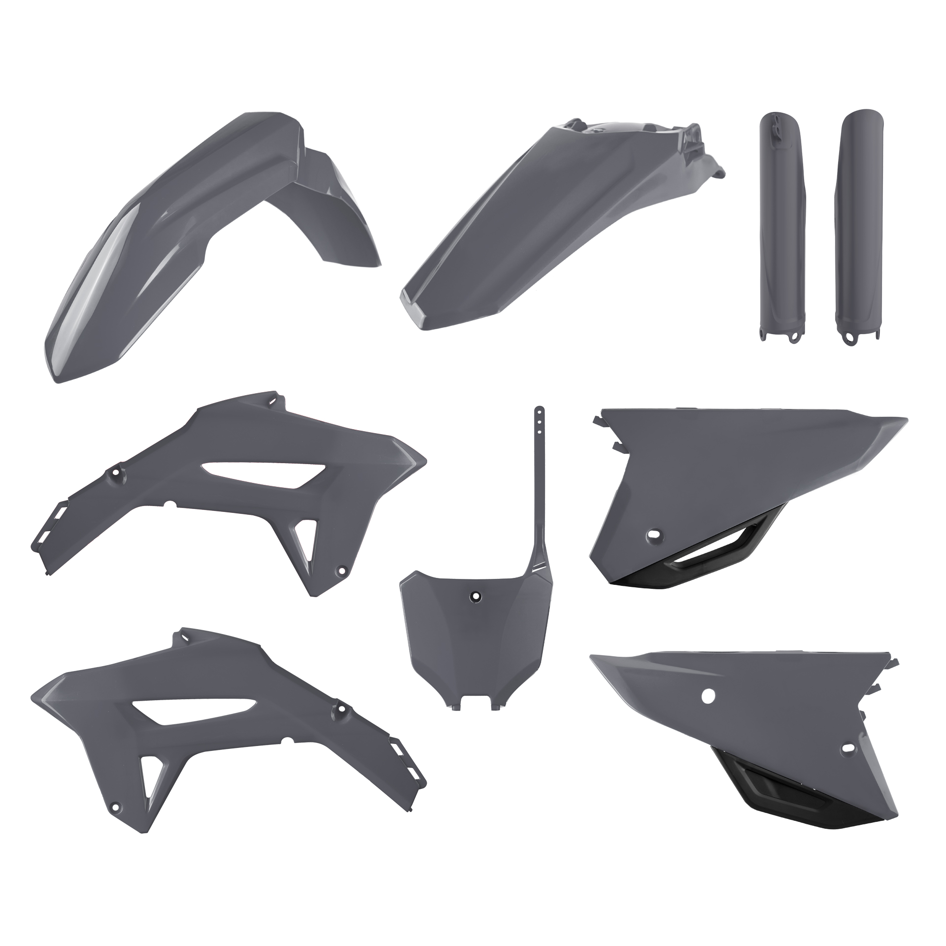 Plastic body kit POLISPORT 91057 Nardo Grey