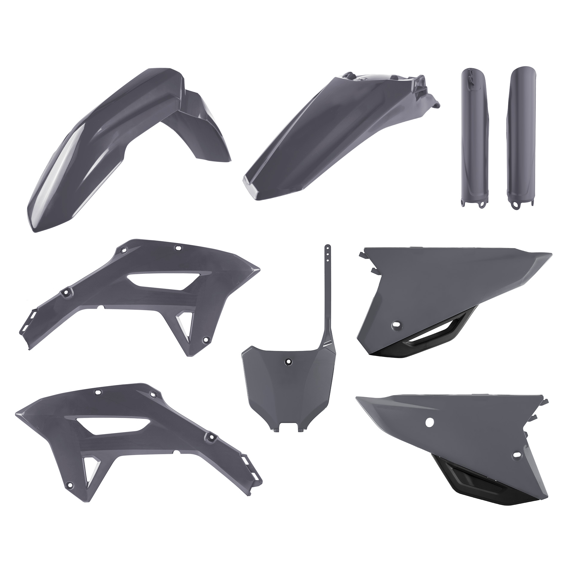 Plastic body kit POLISPORT 91095 Nardo Grey