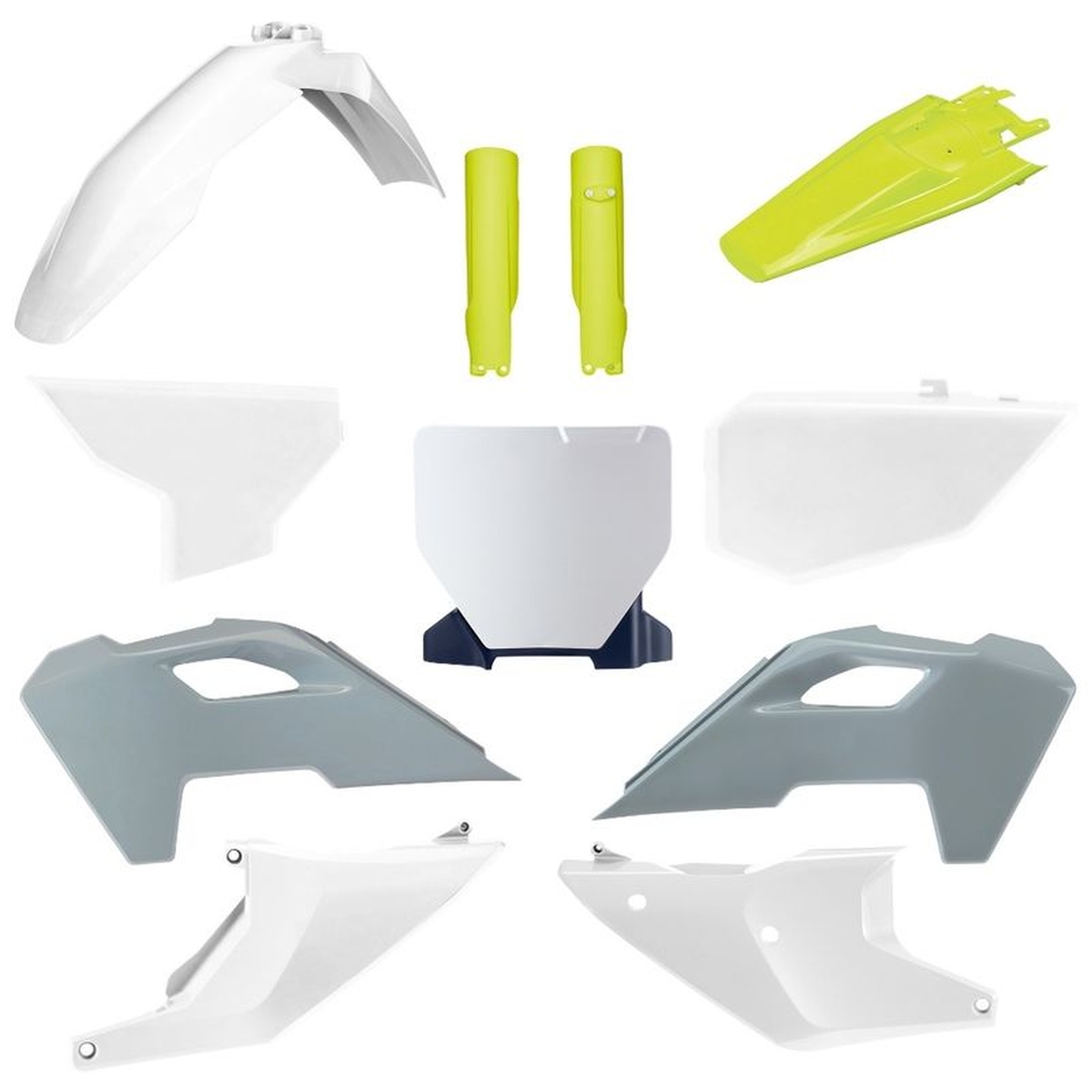 Plastic body kit POLISPORT 91100 OEM Color