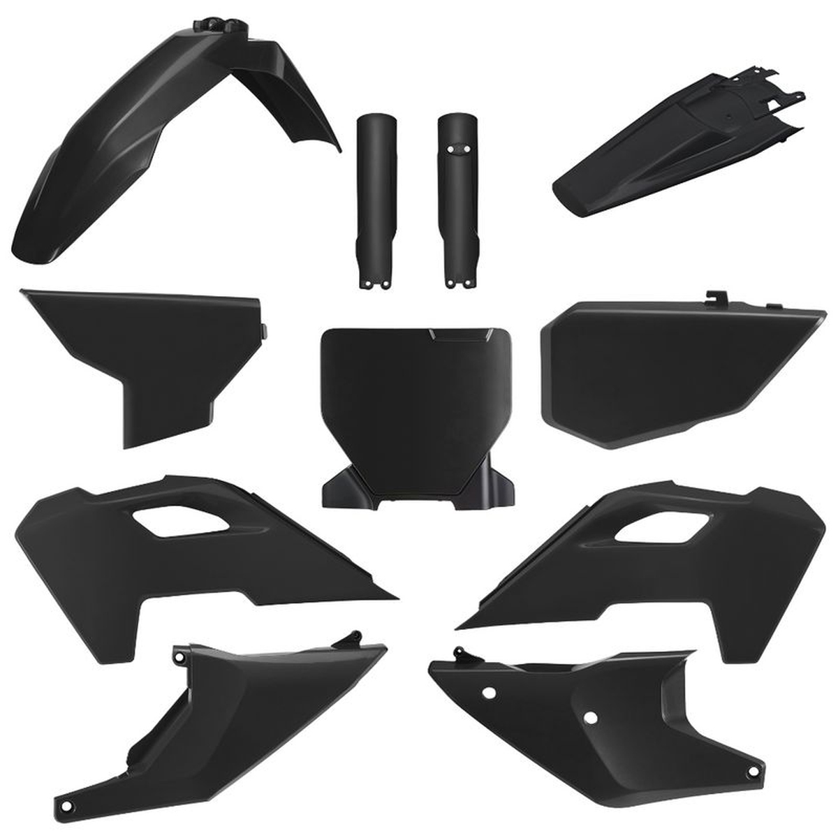Plastic body kit POLISPORT 91101 Crni