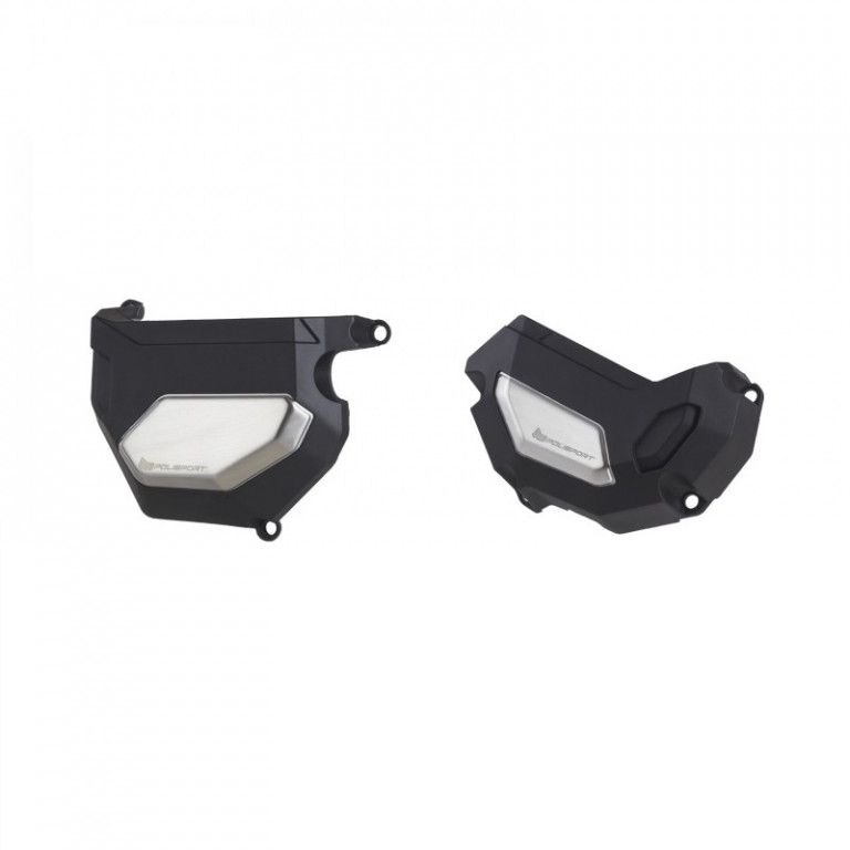 Engine covers protection kit POLISPORT 91109 Crni