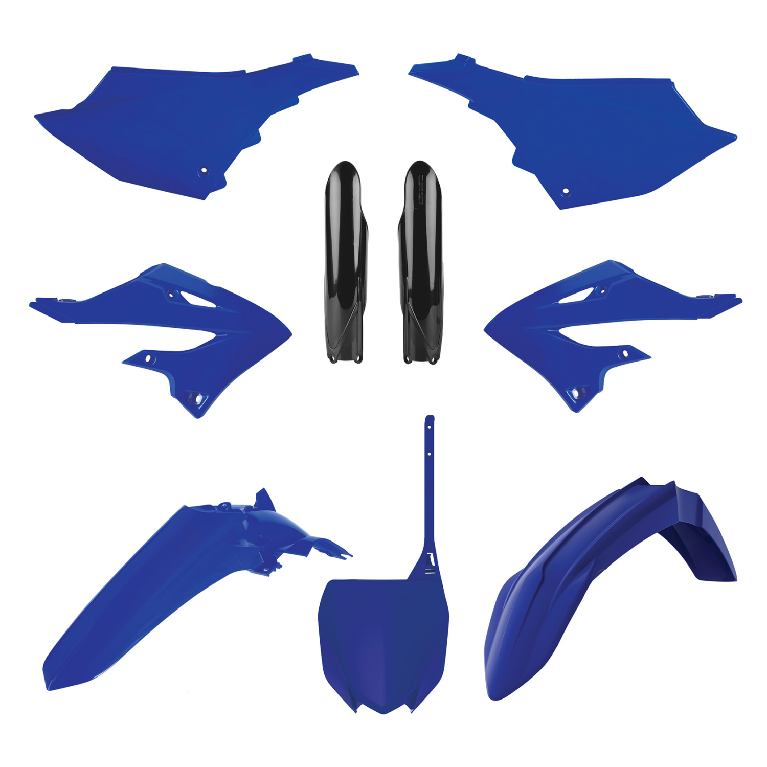 Plastic body kit POLISPORT 91127 OEM color for YAMAHA YZ 125 2022-2026, YAMAHA YZ 250 2022-2026