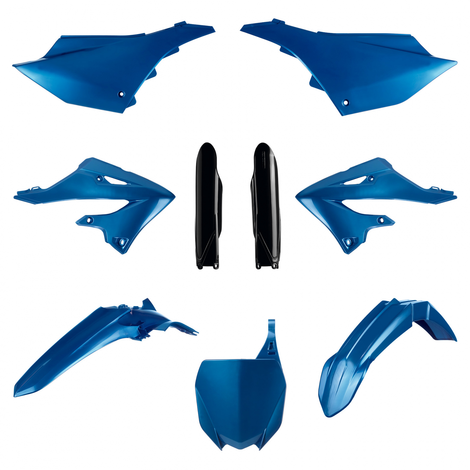 Plastic body kit POLISPORT 91131 Plavi for YAMAHA YZ 125 2022-2025, YAMAHA YZ 250 2022-2025