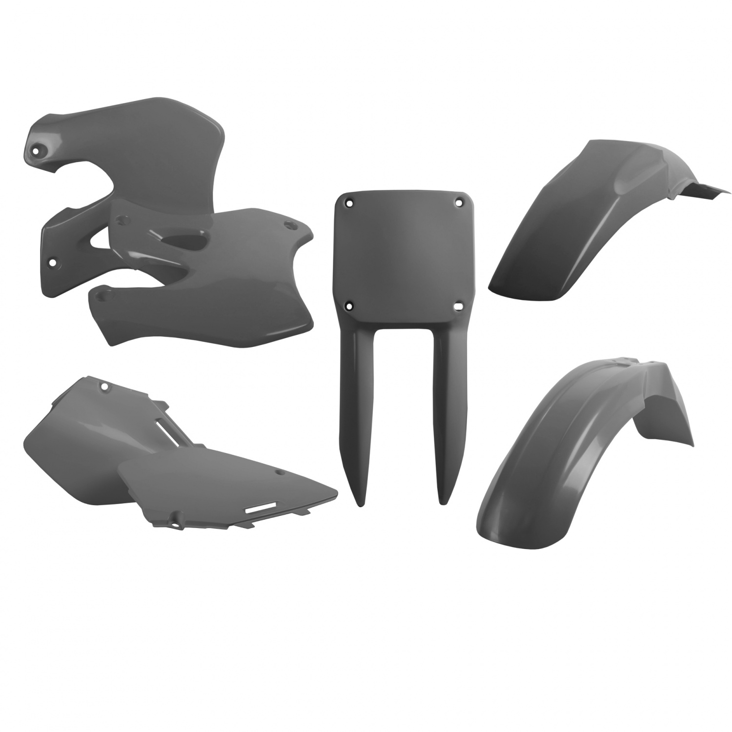 Plastic body kit POLISPORT 91299 Nardo Grey