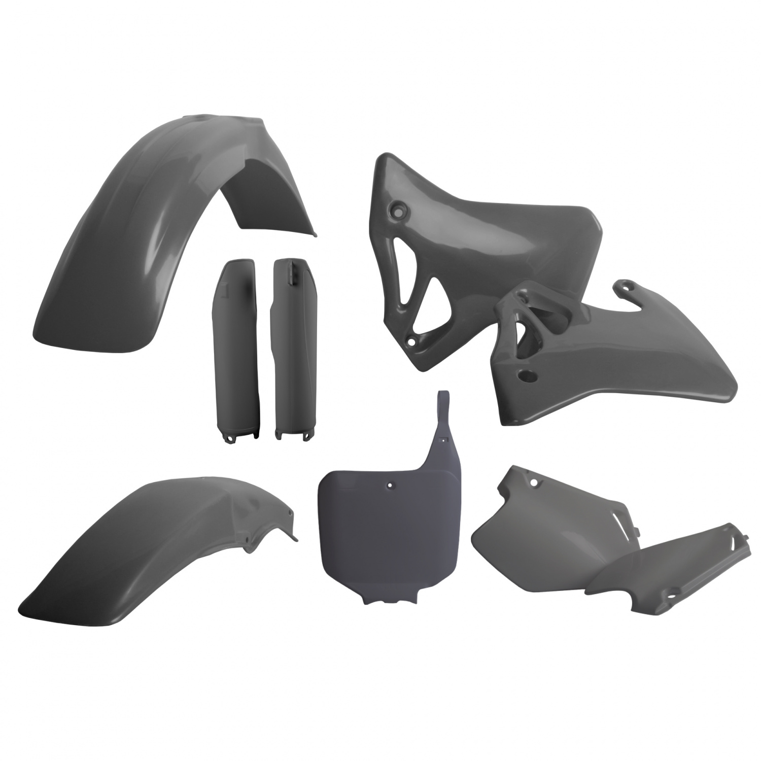 Plastic body kit POLISPORT 91302 Nardo Grey