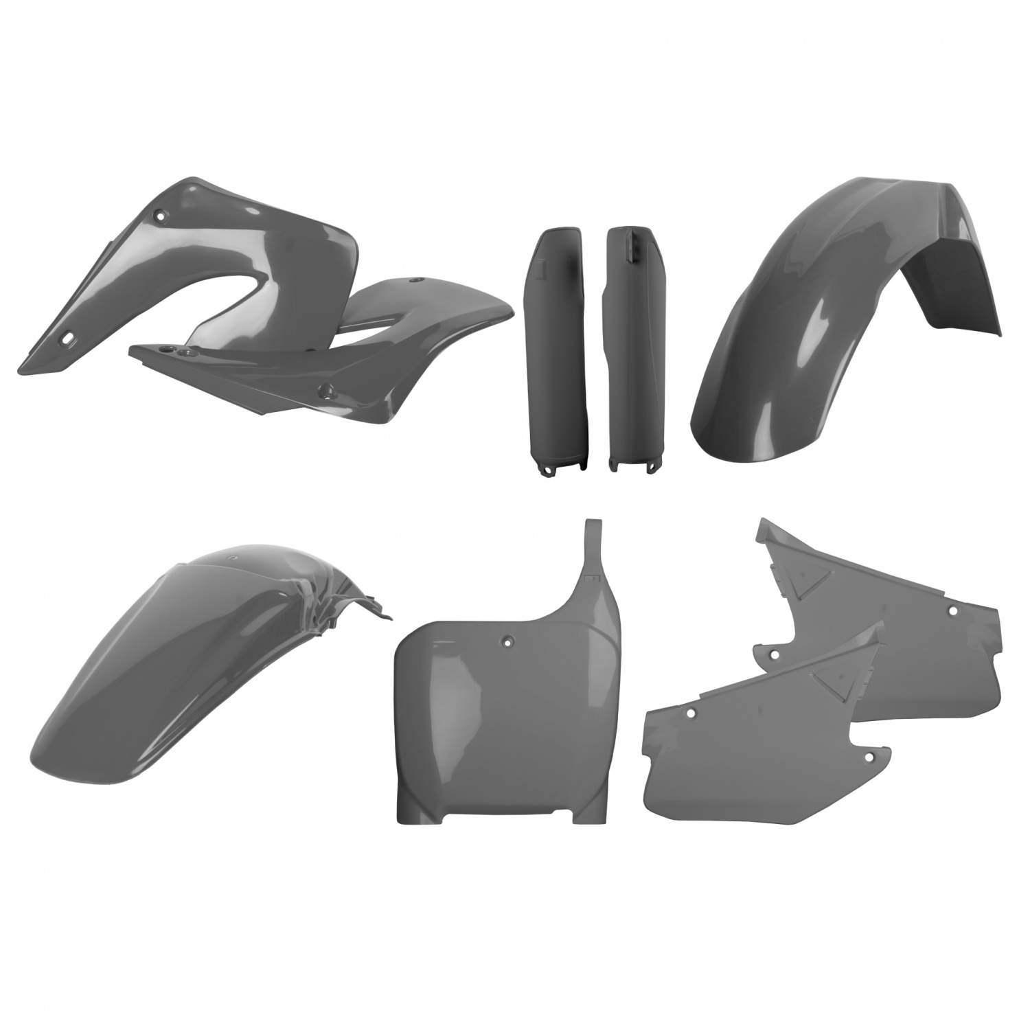 Plastic body kit POLISPORT 91304 Nardo Grey