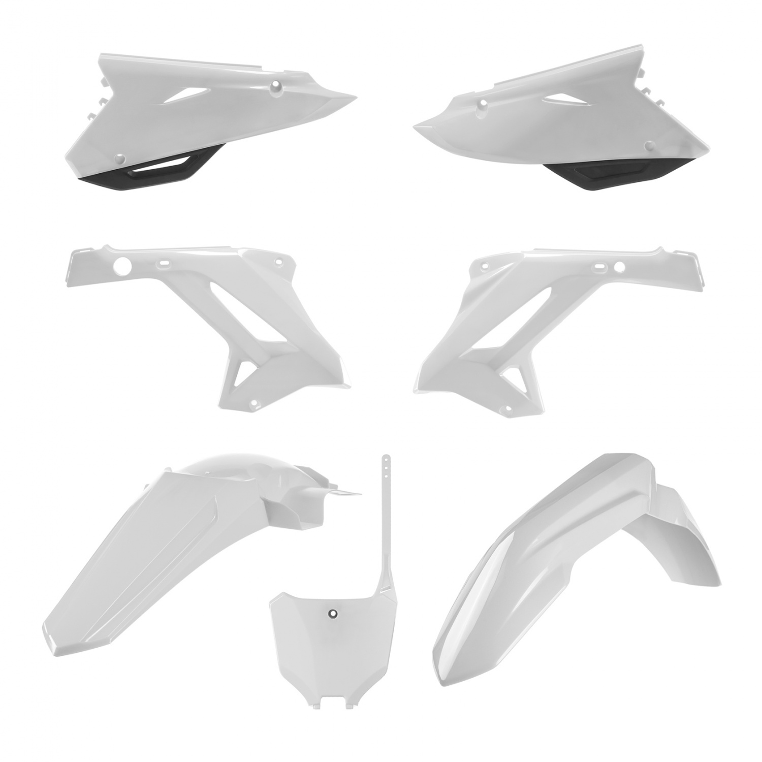Plastic body kit POLISPORT 91310 White