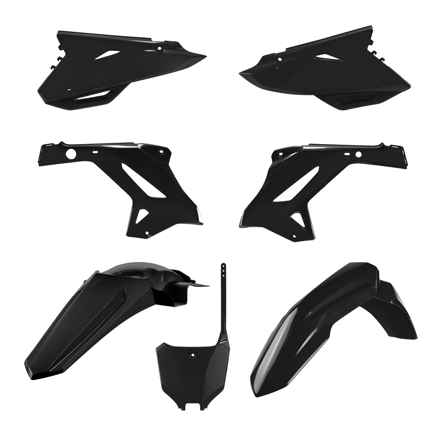 Plastic body kit POLISPORT 91311 Crni