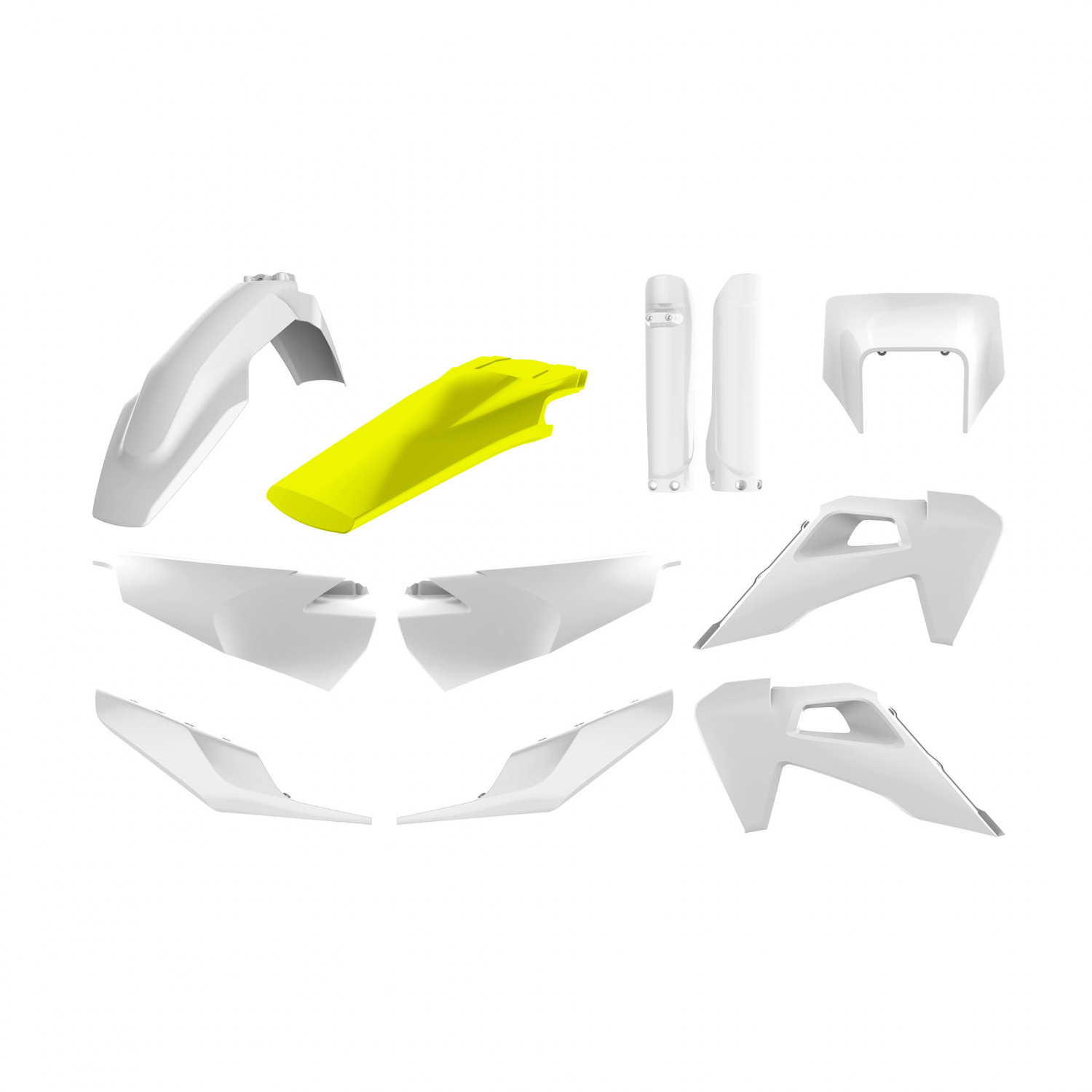 Plastic body kit POLISPORT 91324 OEM Color