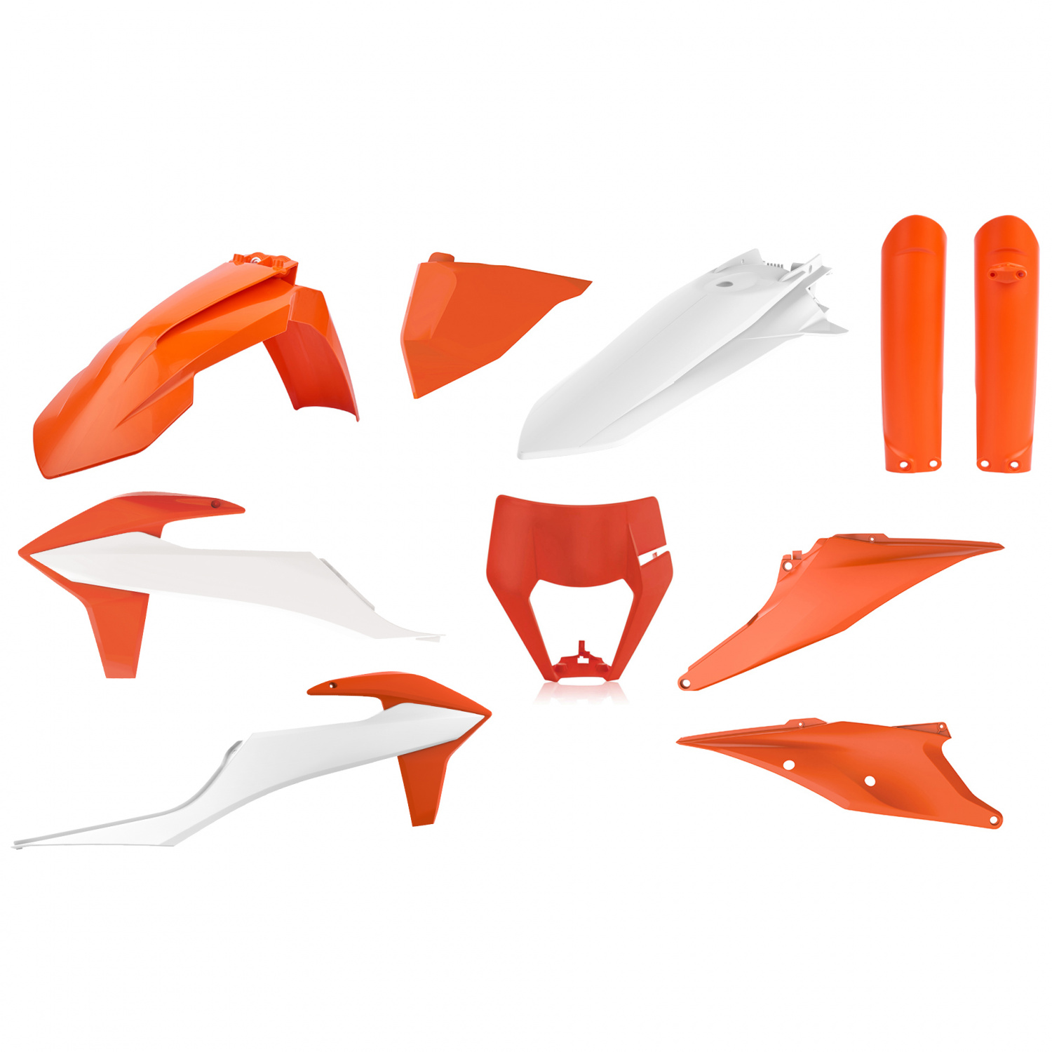 Plastic body kit POLISPORT 91325 OEM Color