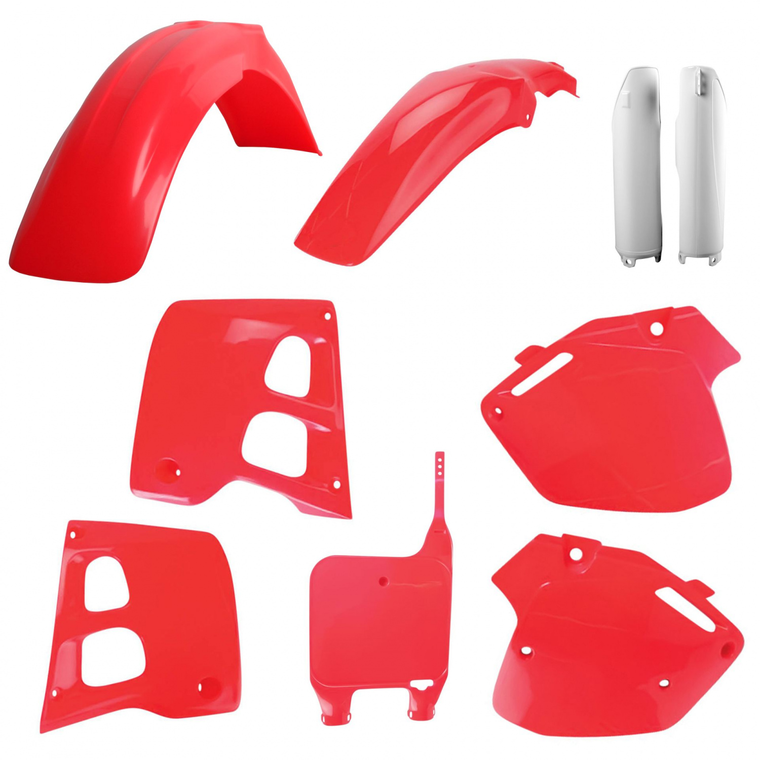 Plastic body kit POLISPORT 91327 OEM color for HONDA CR 125 R 1991-1992