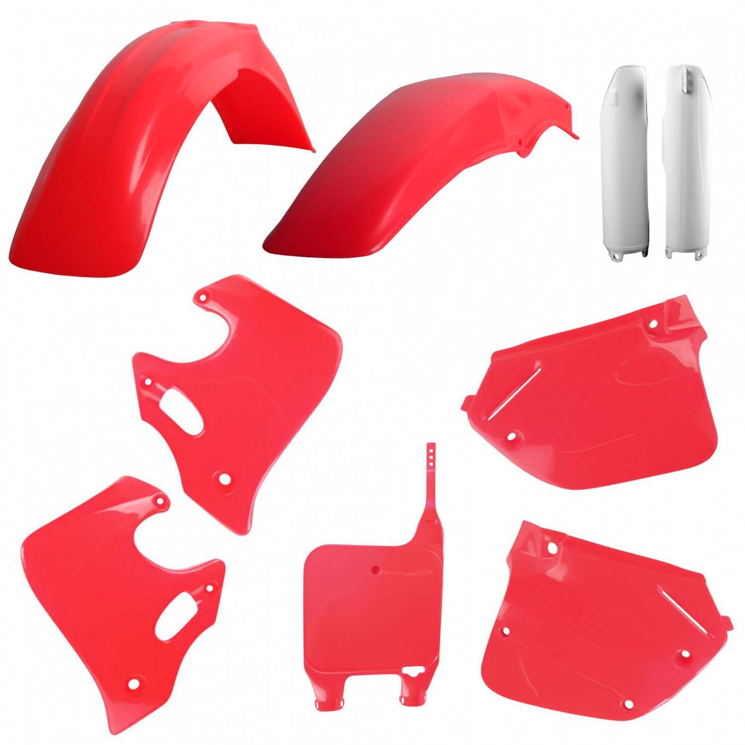 Plastic body kit POLISPORT 91328 OEM color for HONDA CR 125 R 1993-1994, HONDA CR 250 R 1992-1994