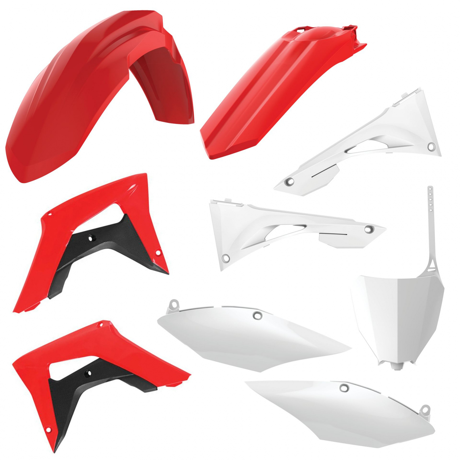 Plastic body kit POLISPORT 91331 OEM color for HONDA CRF 250 RX  2019-2021, HONDA CRF 450 RX 2017-2020