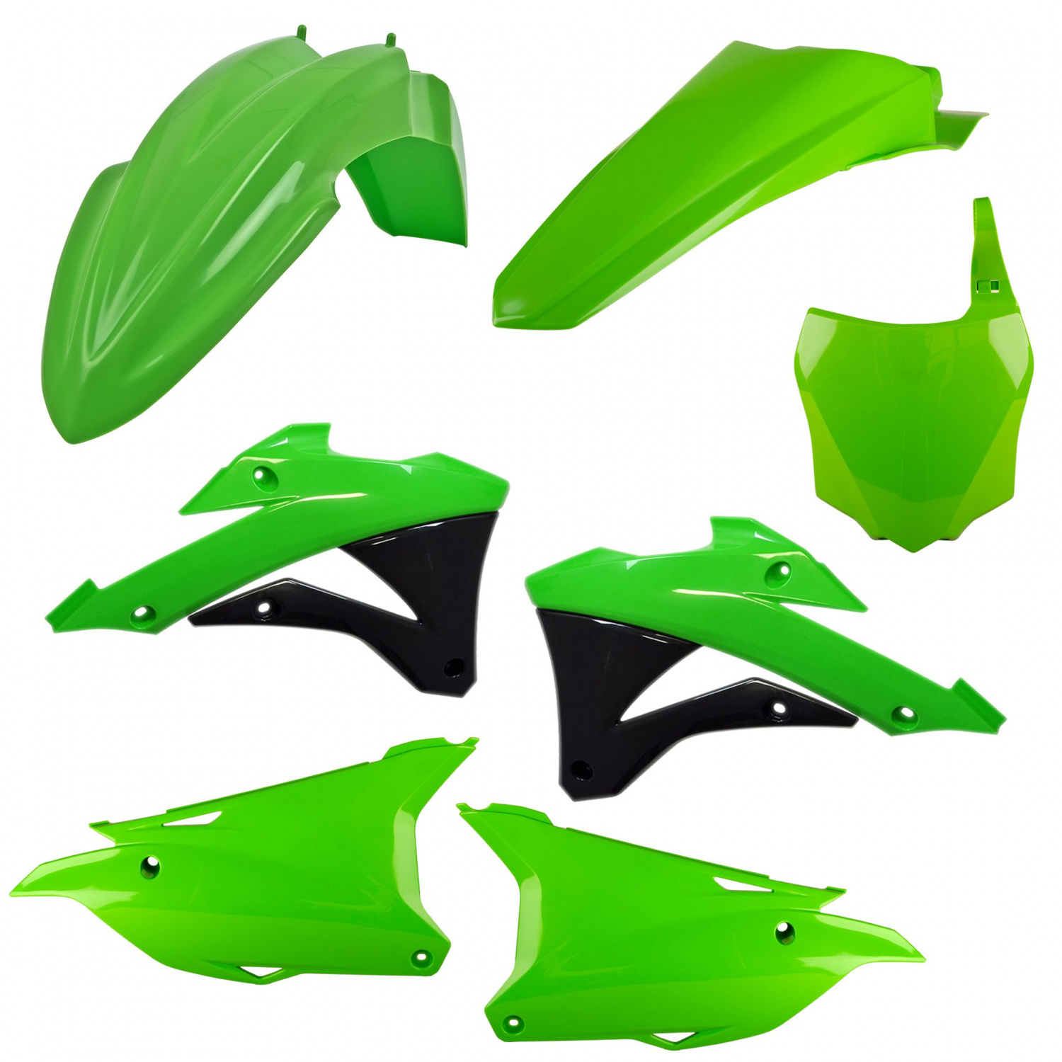 Plastic body kit POLISPORT 91333 OEM color