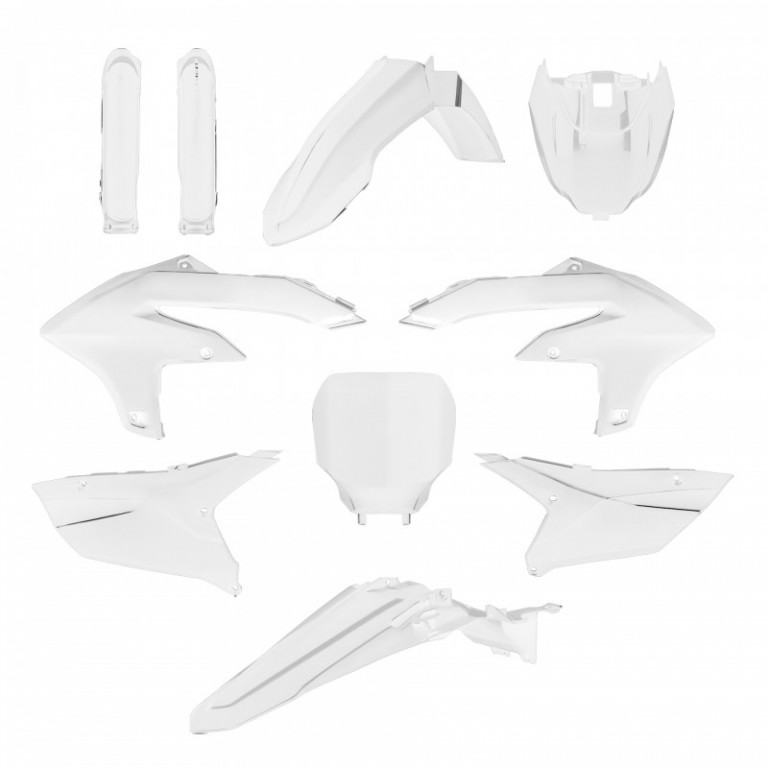 Plastic body kit POLISPORT 91350 White