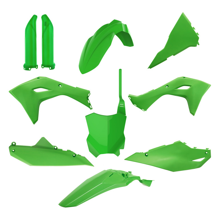 Plastic body kit POLISPORT 91361 OEM Color for KAWASAKI KX 250 (F) 4T 2025-2026, KAWASAKI KX 450 (F) 2024-2026