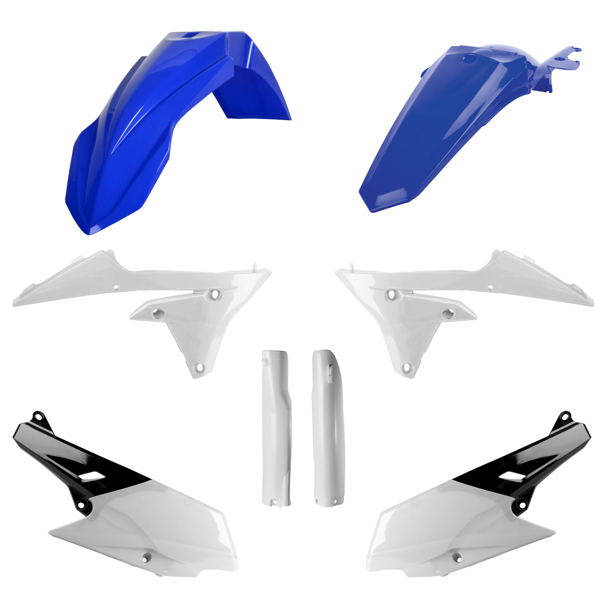 Plastic body kit POLISPORT 91416 OEM color 15-17 for YAMAHA WR 250 F 2015-2019, YAMAHA WR 450 F 2016-2018