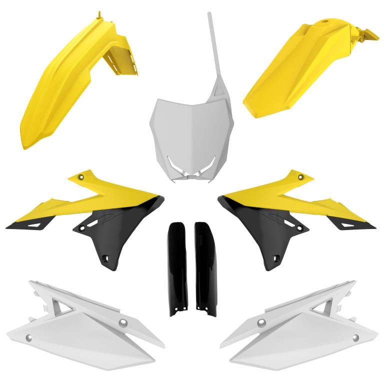 Plastic body kit POLISPORT 91427 OEM Color