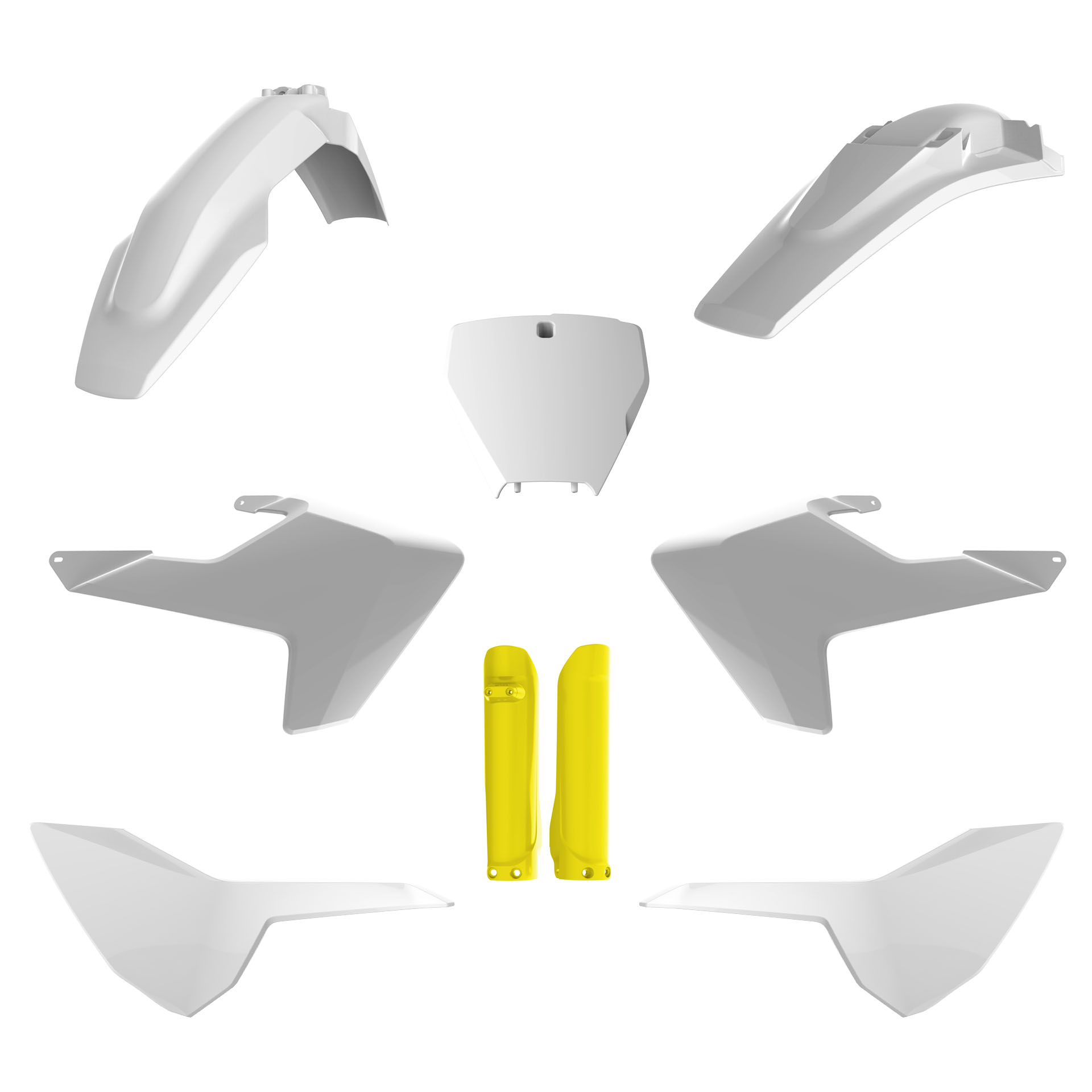 Plastic body kit POLISPORT 91500 OEM Color
