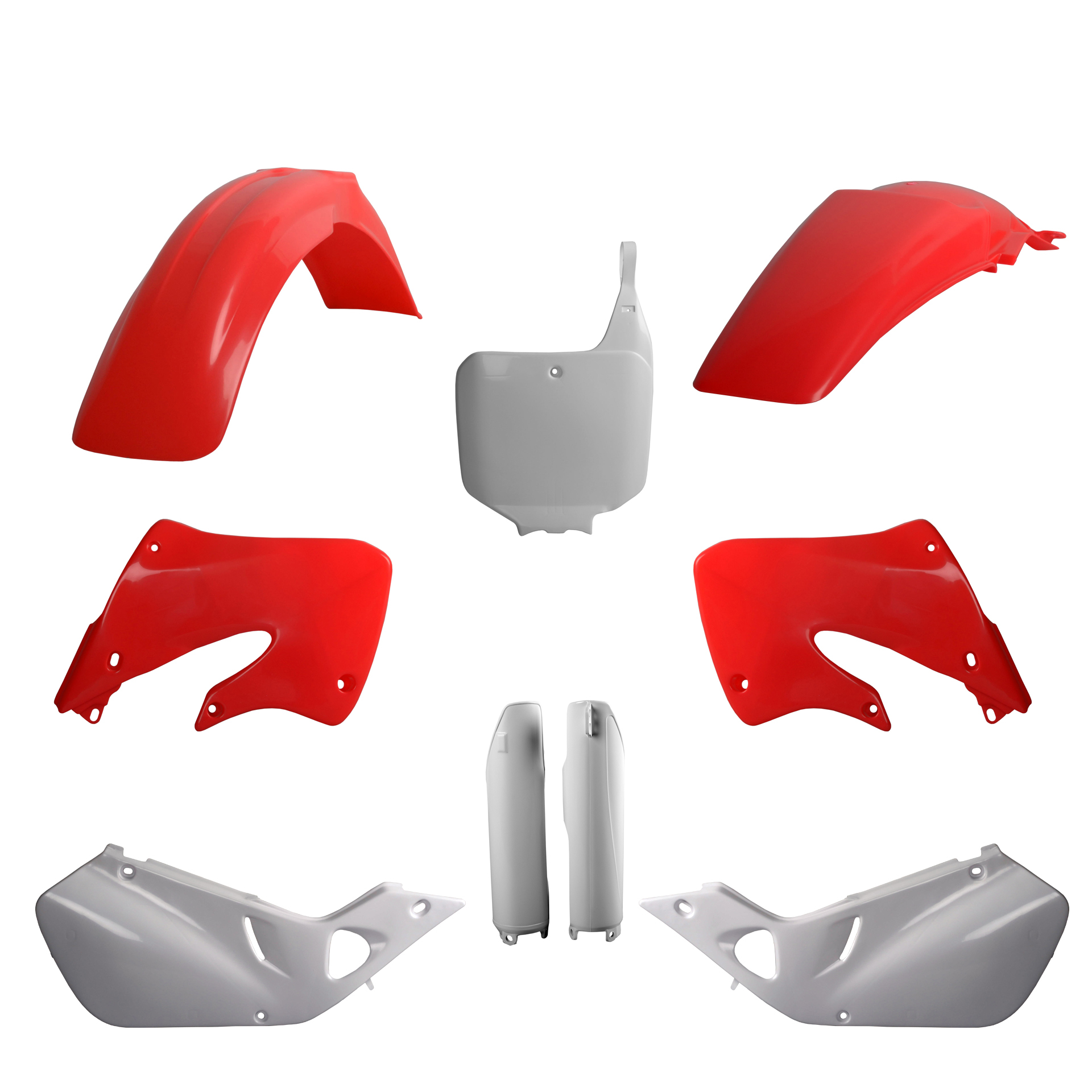 Plastic body kit POLISPORT 91508 OEM Color for HONDA CR 125 R 1998-1999, HONDA CR 250 R 1997-1999