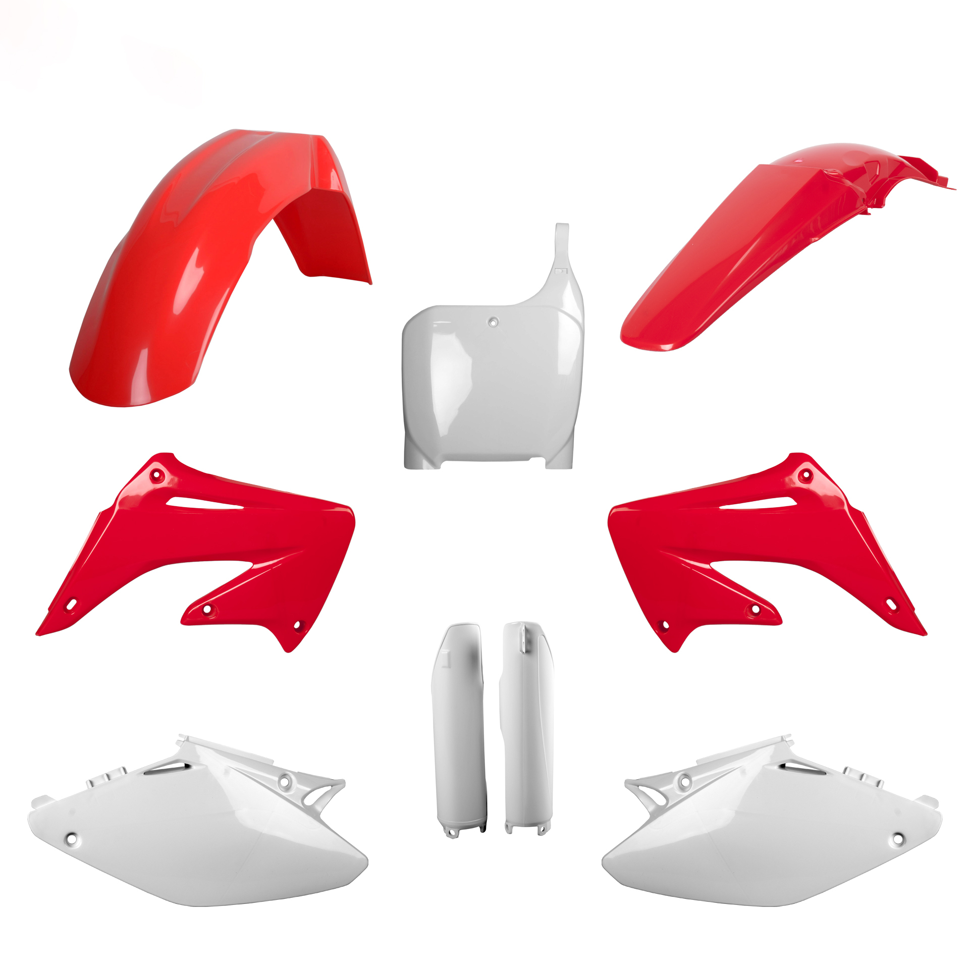 Plastic body kit POLISPORT 91511 OEM Color for HONDA CR 125 R 2002-2003, HONDA CR 250 R 2002-2003