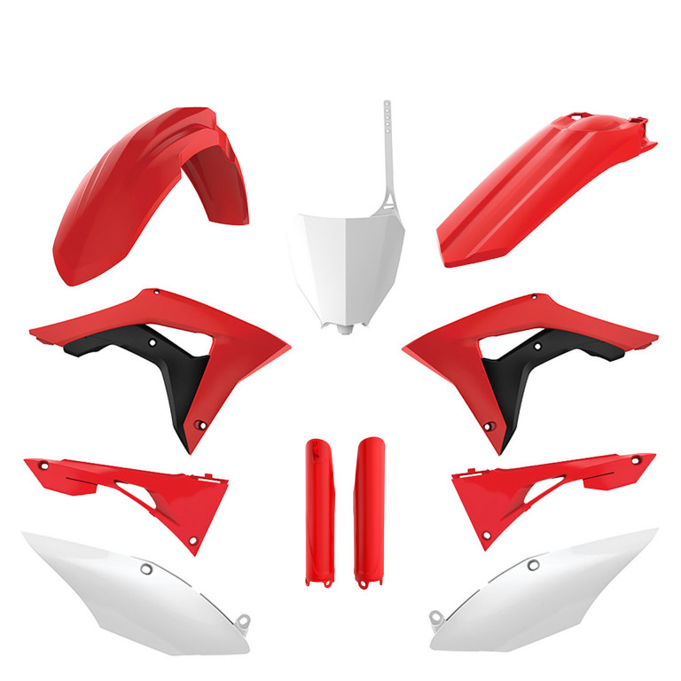 Plastic body kit POLISPORT 91534 OEM Color for HONDA CRF 450 R 2017-2020, HONDA CRF 250 R 2018-2021
