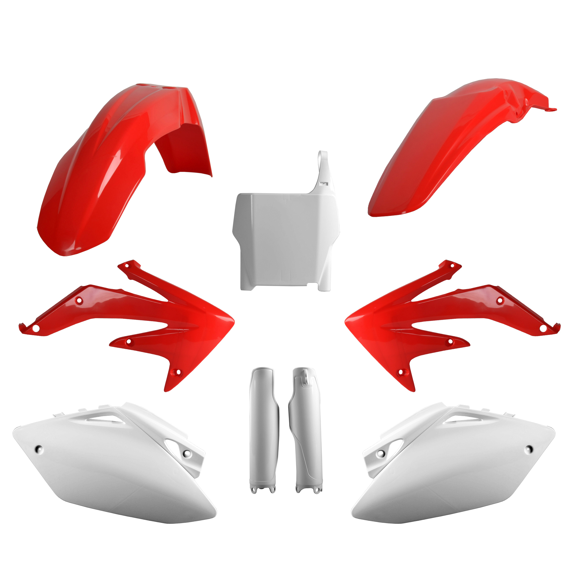 Plastic body kit POLISPORT 91541 OEM Color for HONDA CRF 450 R 2005-2006