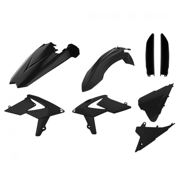 Plastic body kit POLISPORT 91553 Crni