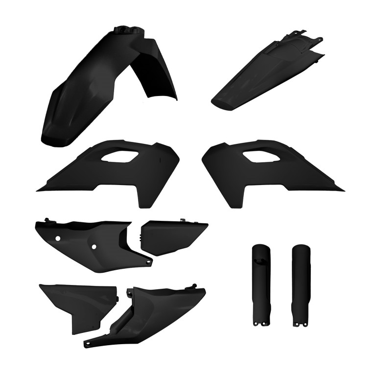 Plastic body kit POLISPORT 91627 Crni