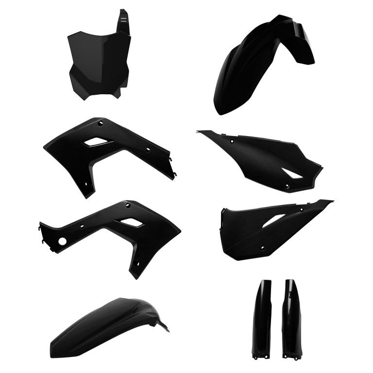 Plastic body kit POLISPORT 91632 restyling Crni