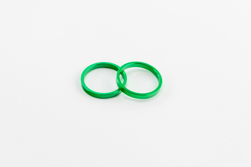 Spare rings PUIG SHORT WITH RING 9170V green