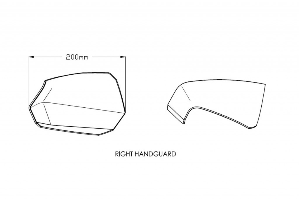 Handguards PUIG MAXISCOOTER 9652W transparent