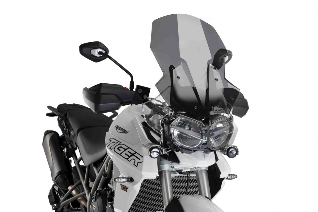 Windscreen PUIG TOURING 9656F dark smoke