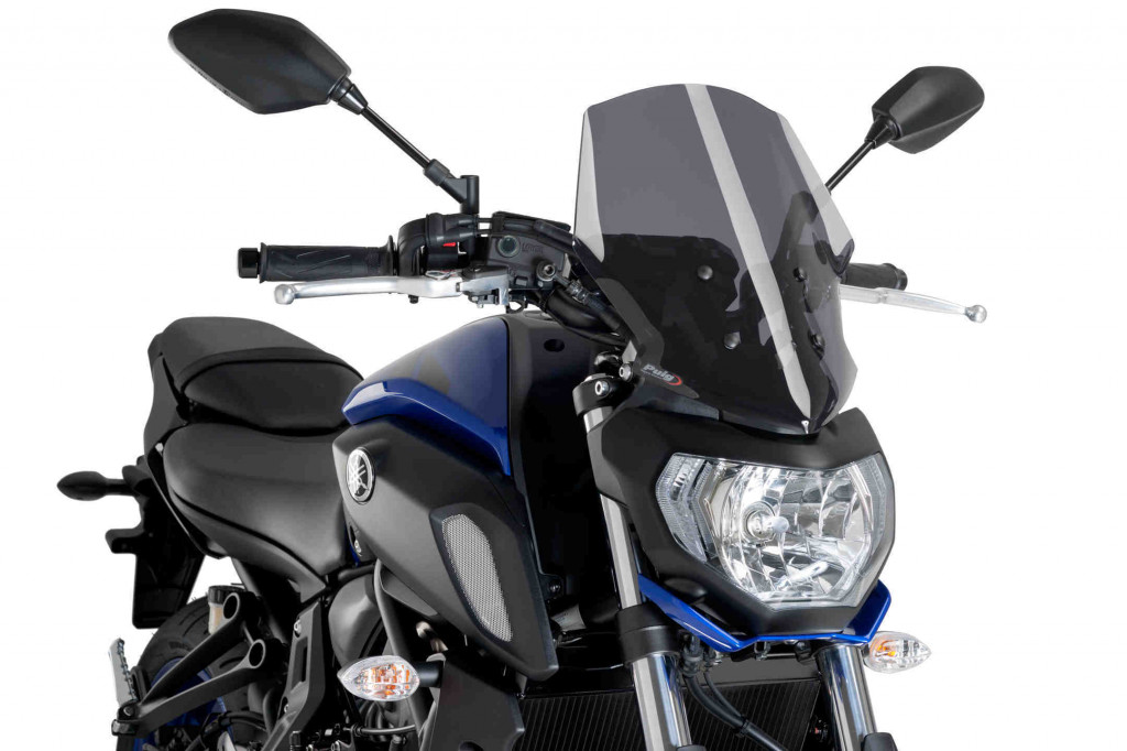 Windshield PUIG NEW GEN. SPORT 9667F dark smoke