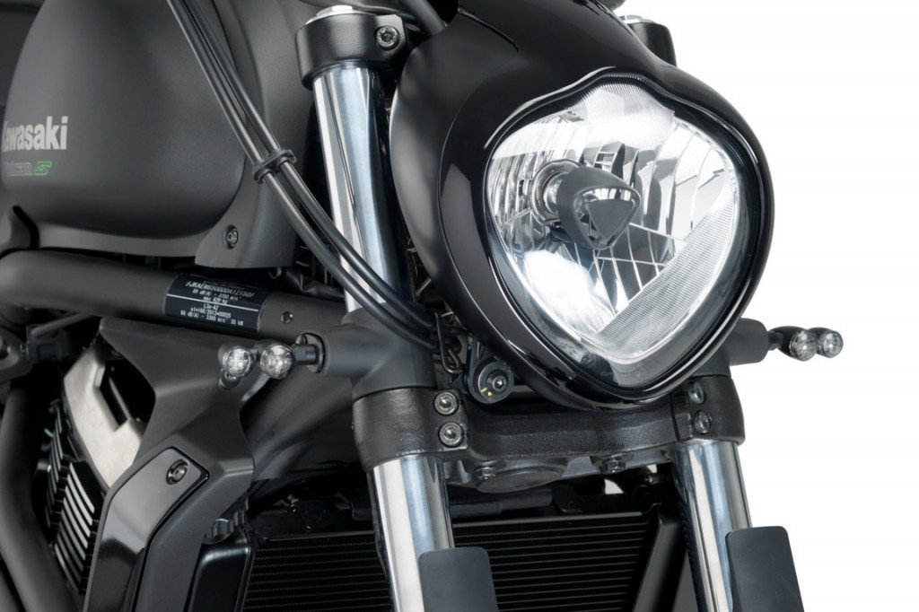 Supports for PUIG turn signal PUIG 9676N Crni front