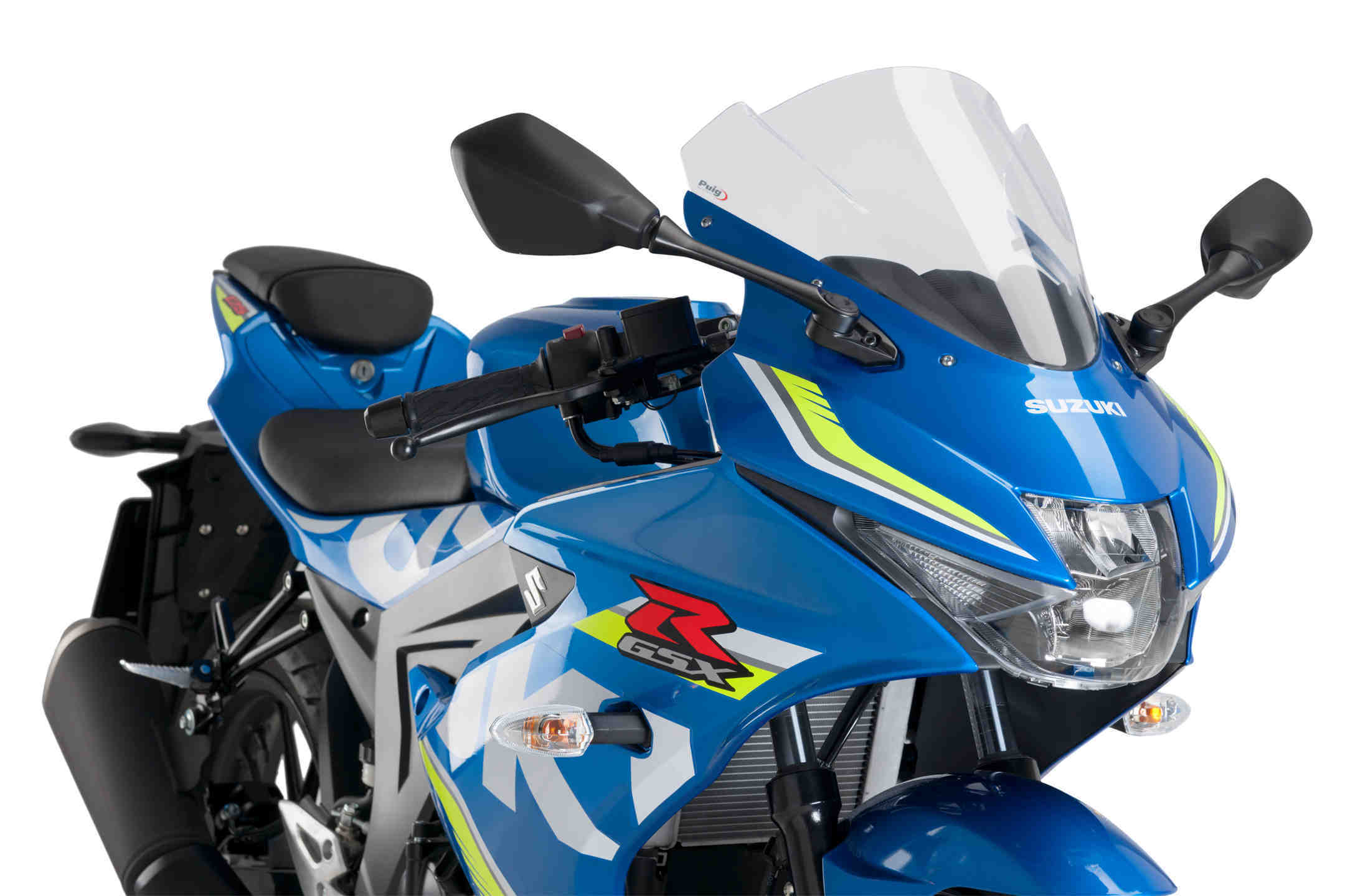 Windscreen PUIG RACING 9721W transparent