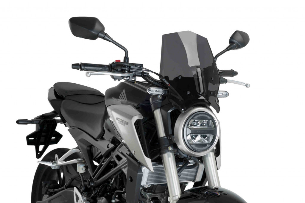Windshield PUIG NEW GEN. SPORT 9734F dark smoke