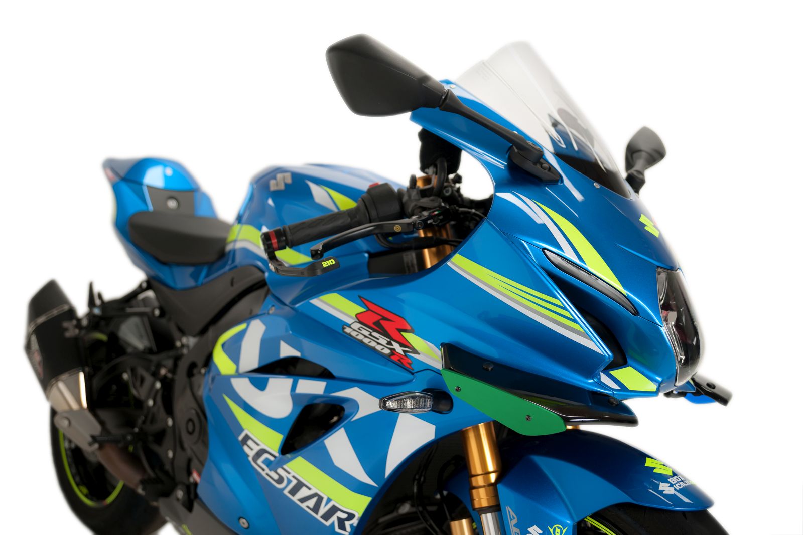 Side spoilers PUIG SPORT 9738V green