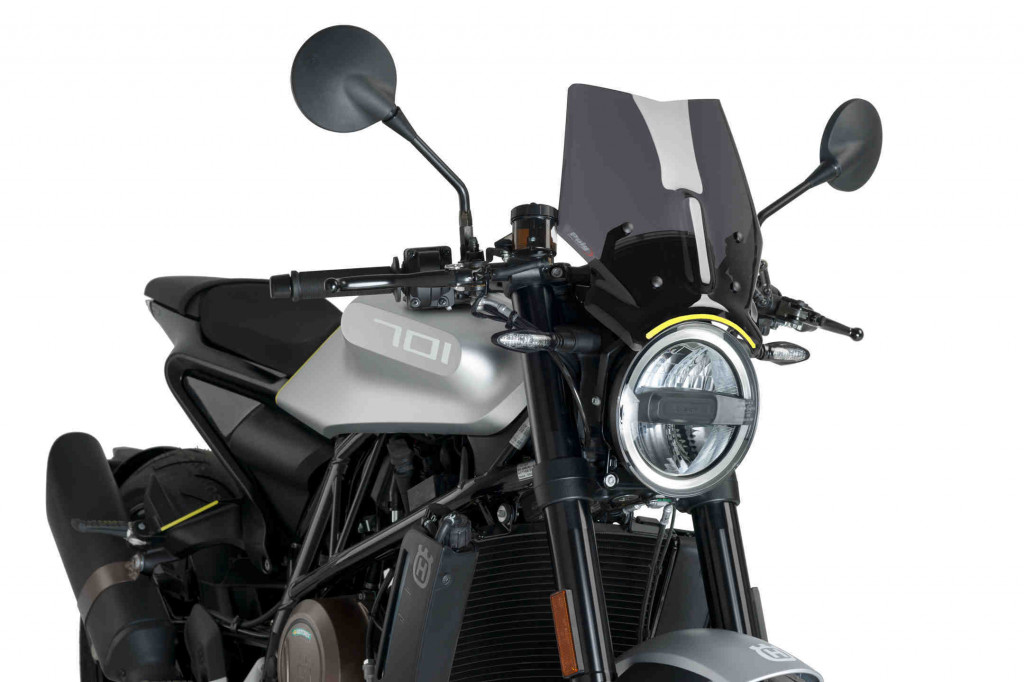 Windshield PUIG NEW GEN. SPORT 9750F dark smoke