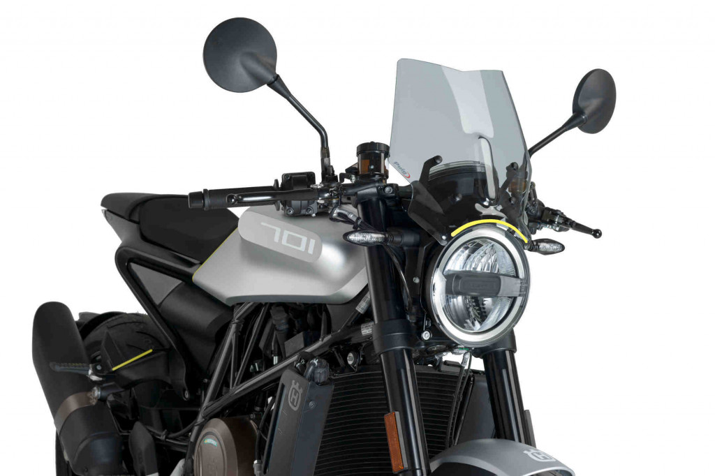 Windshield PUIG NEW GEN. SPORT 9750H smoke
