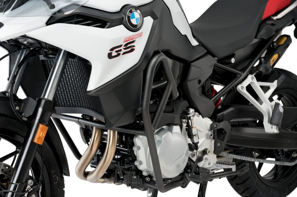 Engine guards PUIG 9780N d 25mm Crni
