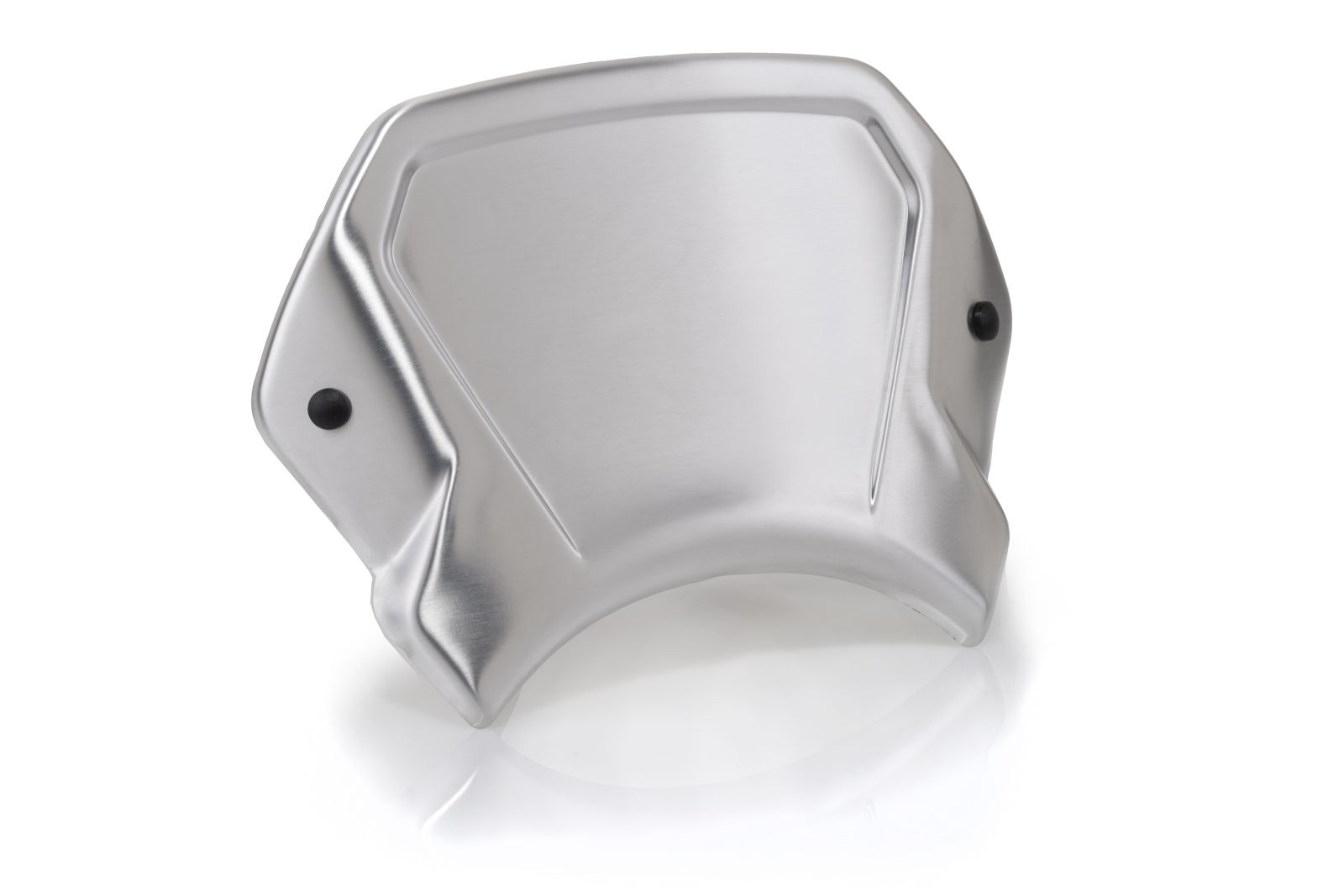 Windshield PUIG FRONTAL PLATE 9800P silver