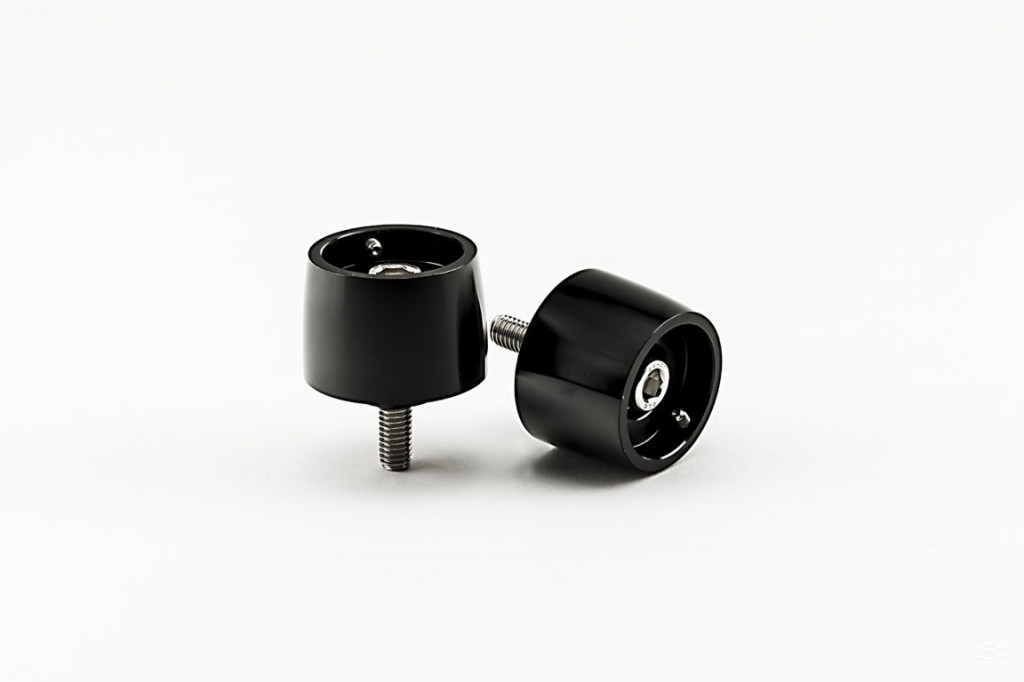 Bar ends body PUIG THRUSTER 9874N Crni