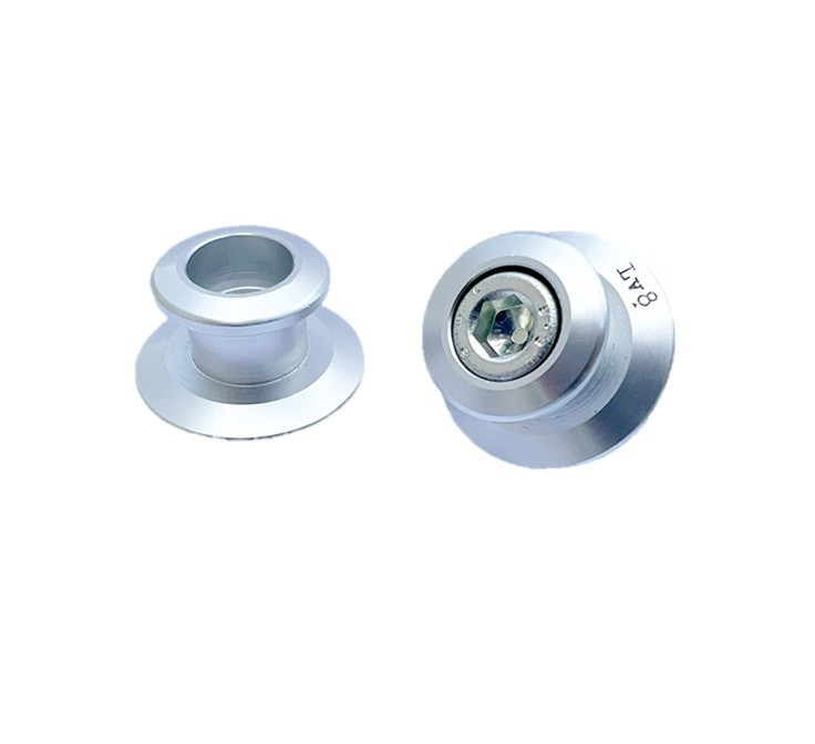 Aluminium bobbins LV8 DIAVOL E201/06100A M6x1 silver