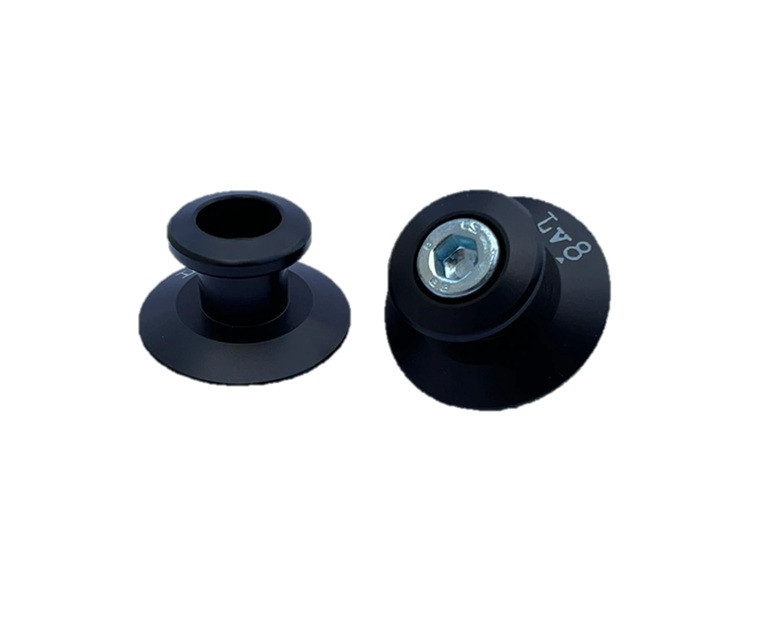 Aluminium bobbins LV8 DIAVOL E201/06100N M6x1 Crni