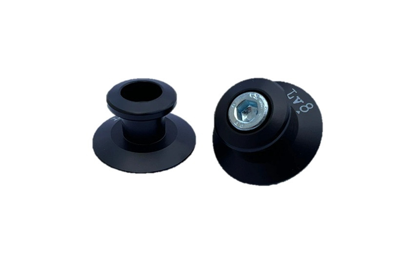 Aluminium bobbins LV8 DIAVOL E201/08125N M8x1,25 Crni